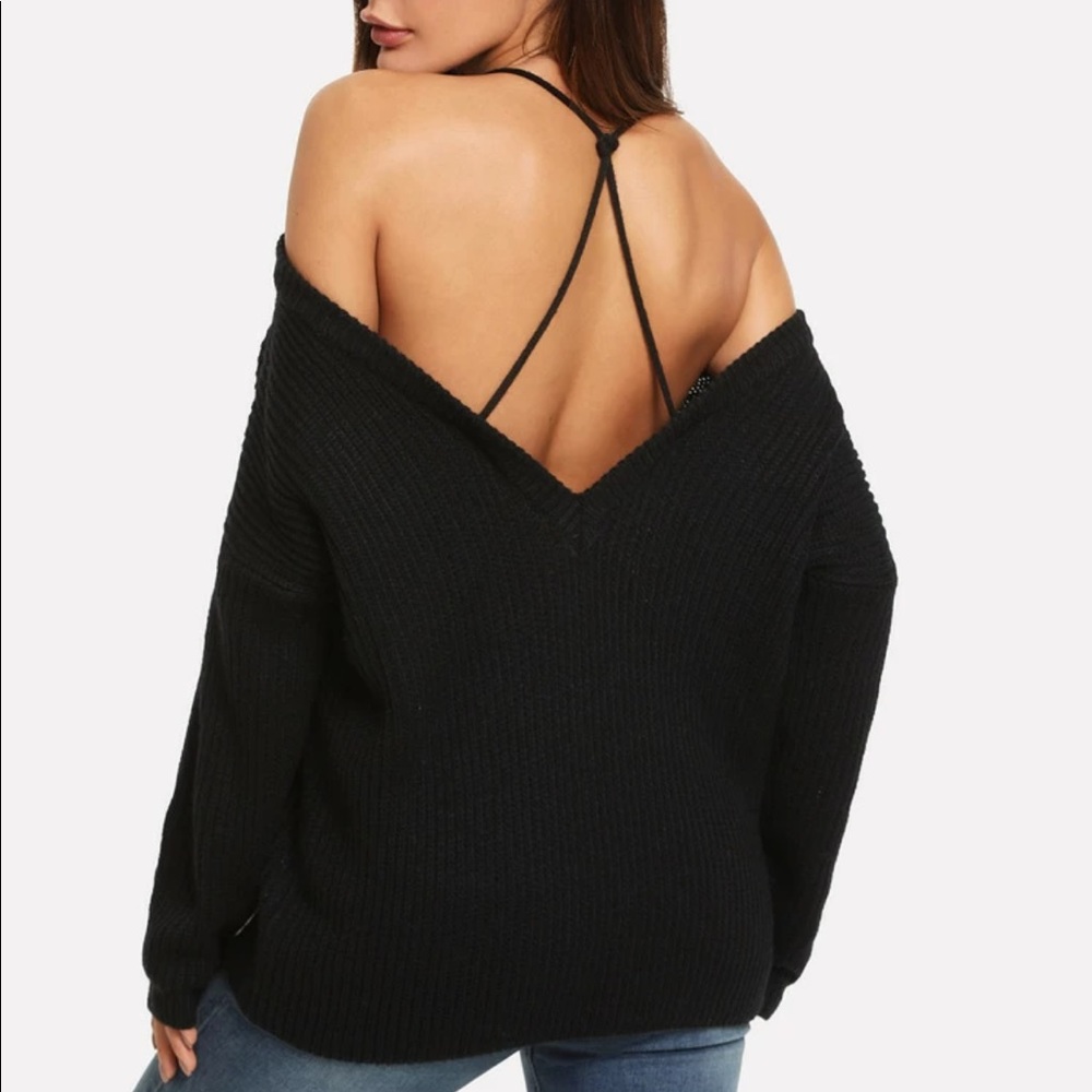 SHEIN Off the shoulder oversized sweater